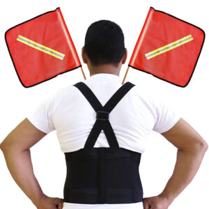 FAJA PARA CARGAR LUMBAR CON TIRANTES S-3 4" DE ANCHO S-4 6" DE ANCHO
