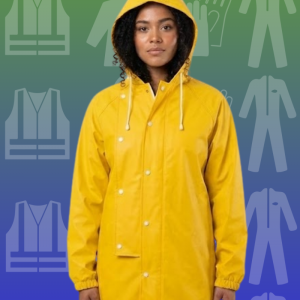 EQUIPO IMPERMEABLE CON CAPUCHA AMARILLO MODELO A-6 C/C