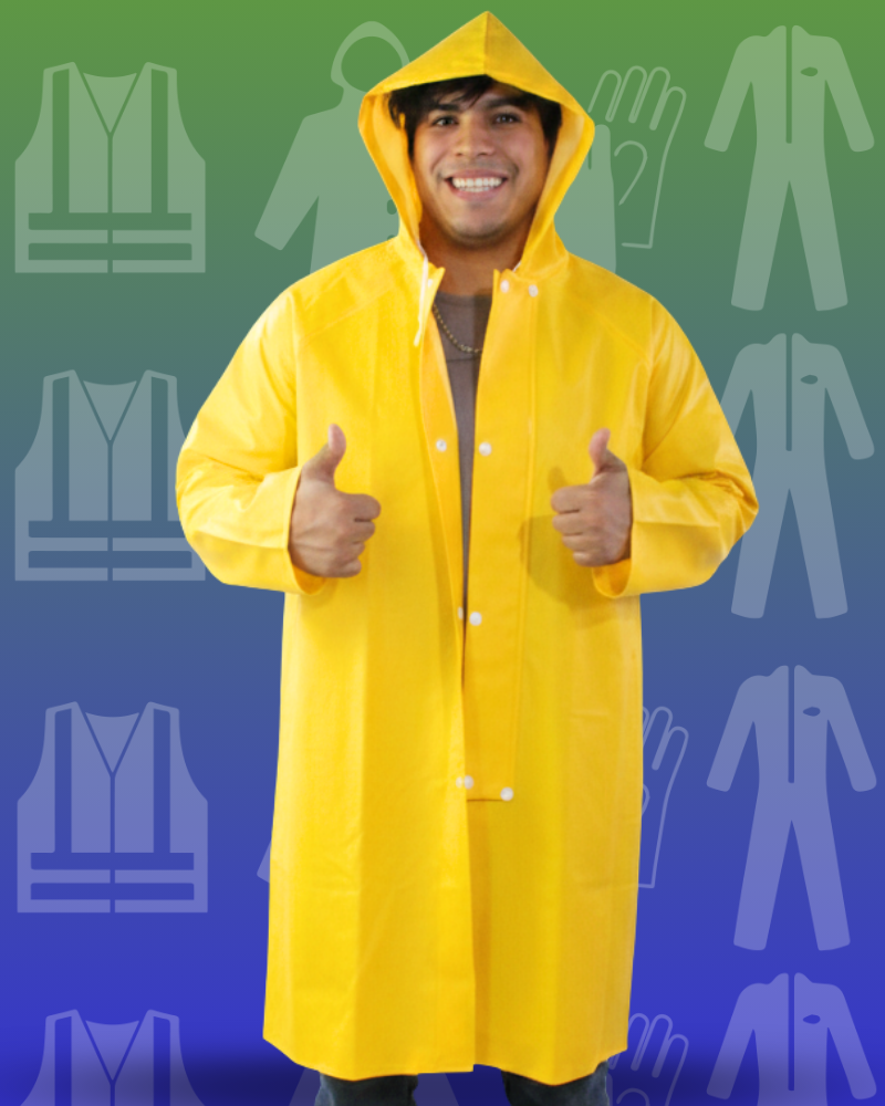 GABARDINA CON CAPUCHA MODELO F3