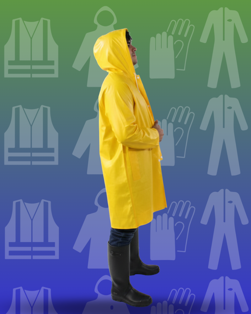 GABARDINA CON CAPUCHA MODELO F3 - Imagen 2