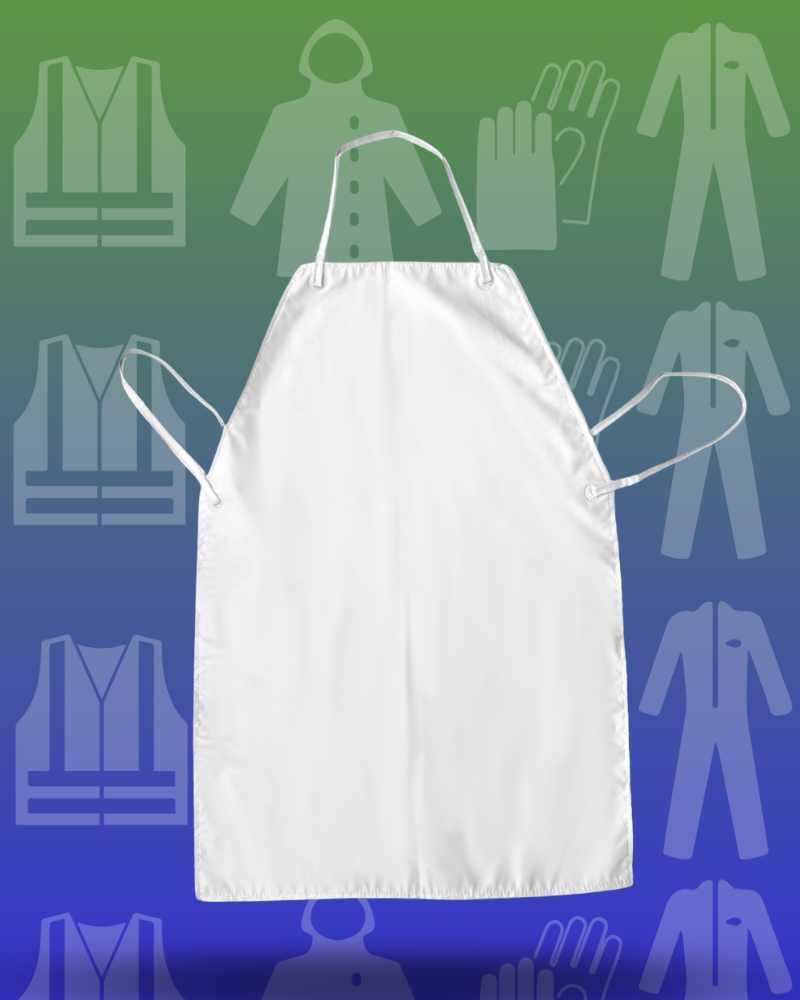 MANDIL TESA BLANCO USO LIGERO - Imagen 2