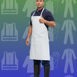 MANDIL SANITARIO BLANCO CAL.16